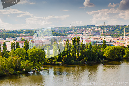 Image of View of Prague and Vltava