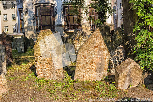 Image of Old Jewish Cemetery in Prague