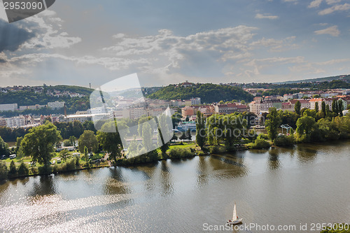 Image of View of Prague and Vltava