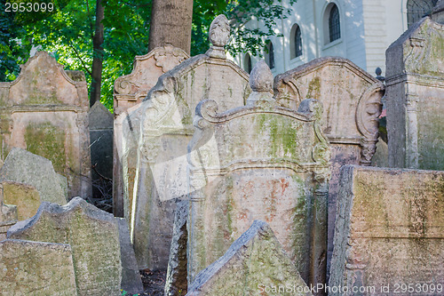 Image of Old Jewish Cemetery in Prague