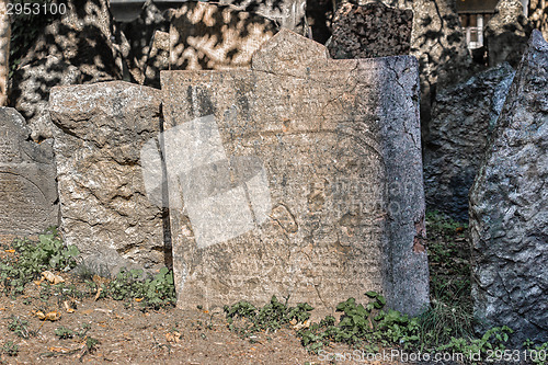 Image of Old Jewish Cemetery in Prague