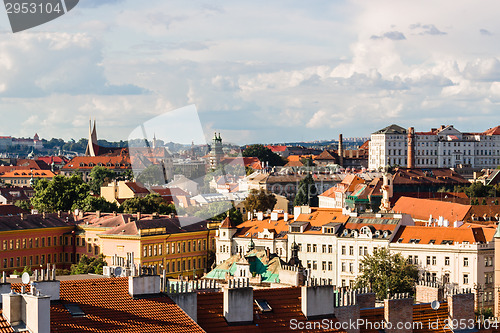 Image of Red rooftops of Prague