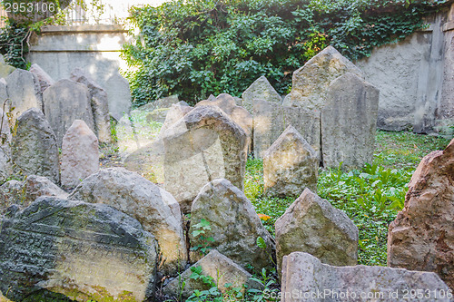 Image of Old Jewish Cemetery in Prague