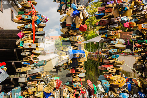 Image of Padlocks in Prague