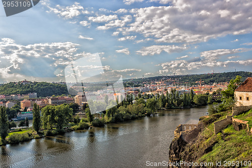 Image of View of Prague and Vltava