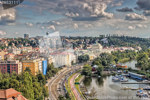 Image of View of Prague and Vltava