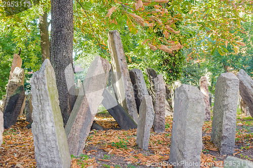 Image of Old Jewish Cemetery in Prague