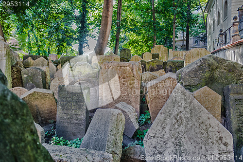 Image of Old Jewish Cemetery in Prague