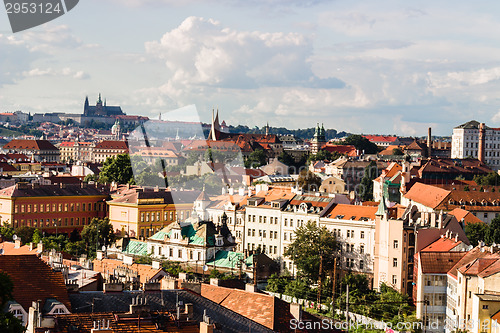 Image of Red rooftops of Prague