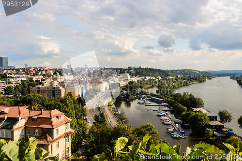 Image of View of Prague and Vltava