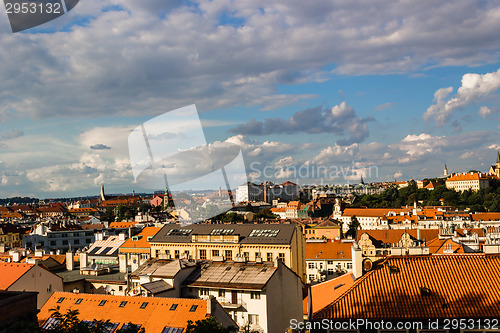 Image of Red rooftops of Prague