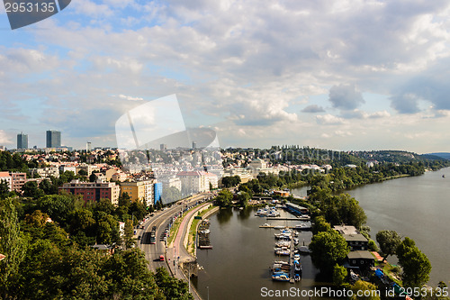 Image of View of Prague and Vltava
