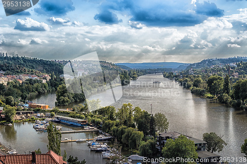 Image of View of Prague and Vltava