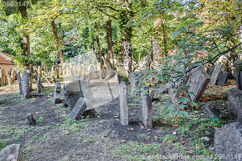 Image of Old Jewish Cemetery in Prague