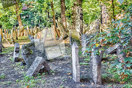 Image of Old Jewish Cemetery in Prague