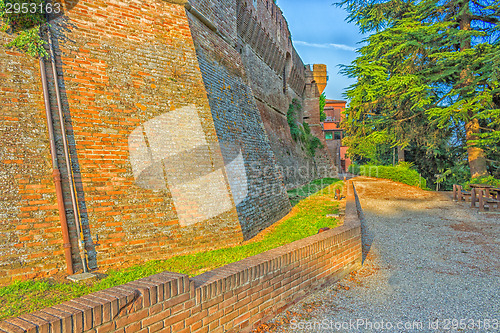 Image of Medieval brick walls