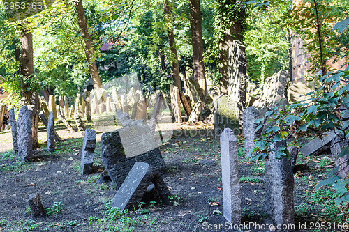 Image of Old Jewish Cemetery in Prague