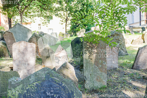 Image of Old Jewish Cemetery in Prague