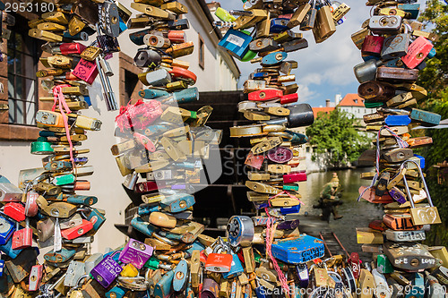 Image of Padlocks in Prague