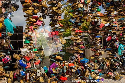 Image of Padlocks in Prague