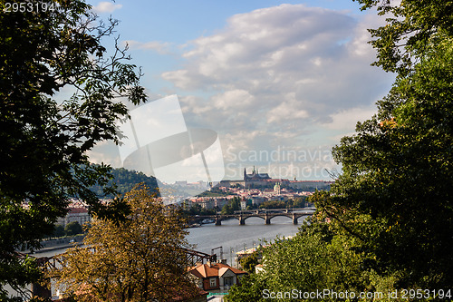 Image of Fog and Roofs of Prague