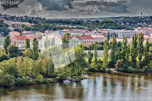 Image of View of Prague and Vltava