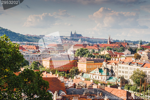 Image of Red rooftops of Prague