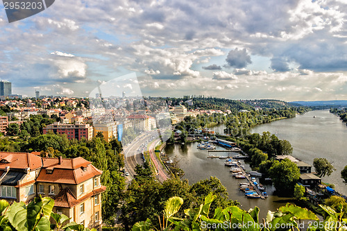 Image of View of Prague and Vltava