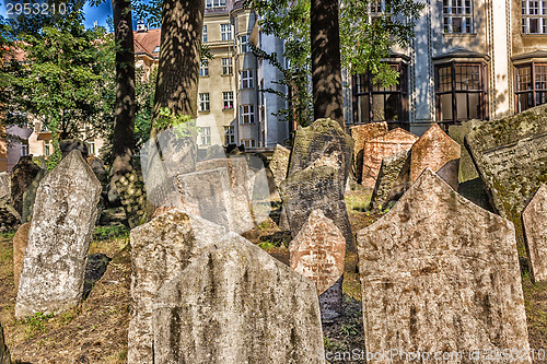 Image of Old Jewish Cemetery in Prague