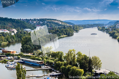 Image of View of Prague and Vltava