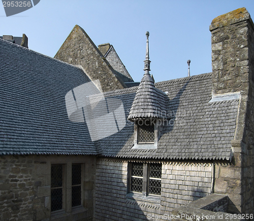Image of roofs at Saint-Malo