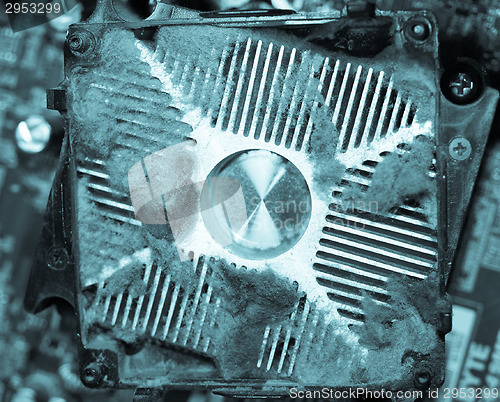 Image of Computer fan dust