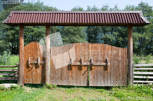 Image of Wooden door