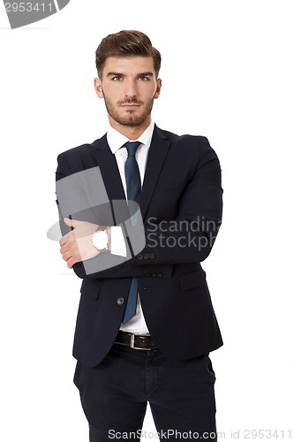 Image of Stylish successful young businessman