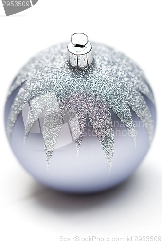 Image of Glittery Christmas ornament ball