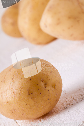 Image of Farm fresh washed whole potatoes