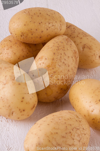 Image of Farm fresh washed whole potatoes