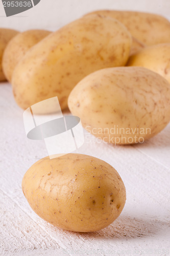 Image of Farm fresh washed whole potatoes