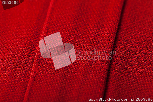 Image of Abstract background of luxurious red fabric
