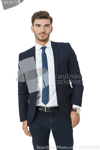 Image of Stylish successful young businessman