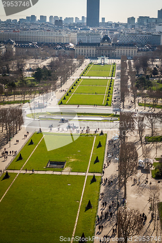 Image of View over the rooftops of Paris