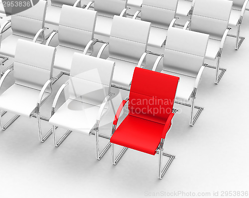 Image of the red chair