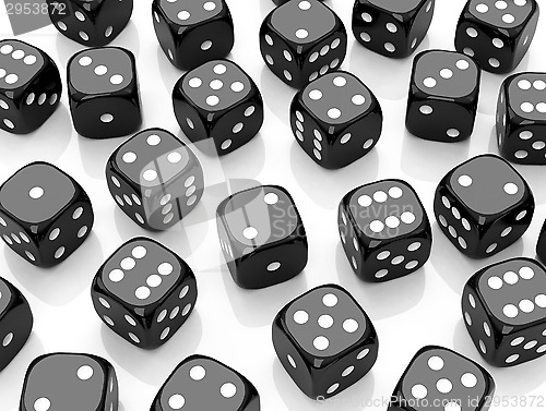 Image of the black dices