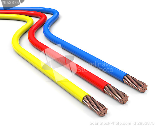 Image of electric cables