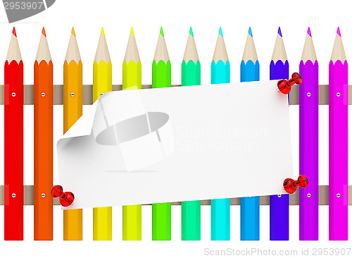 Image of The pencil fence