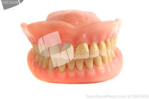 Image of nice teeth prosthesis 