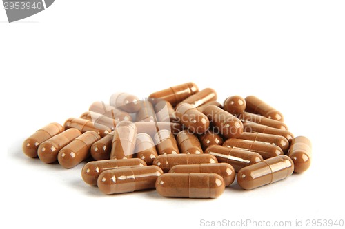 Image of brown pills 