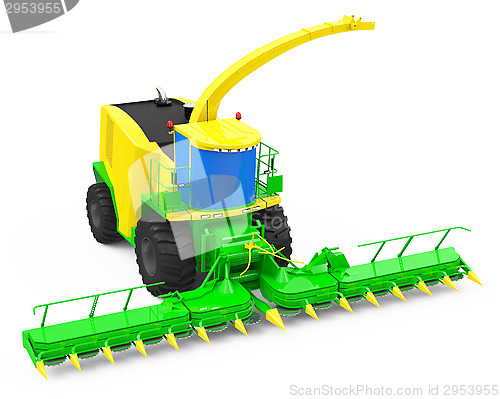 Image of the mowing machine