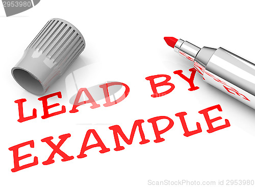 Image of lead by example
