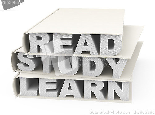 Image of read, study and learn